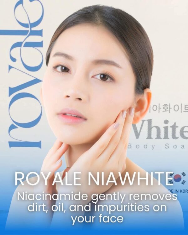 Nia white (face & body soap) - Image 2